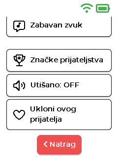 Izbornik prijatelja - dno